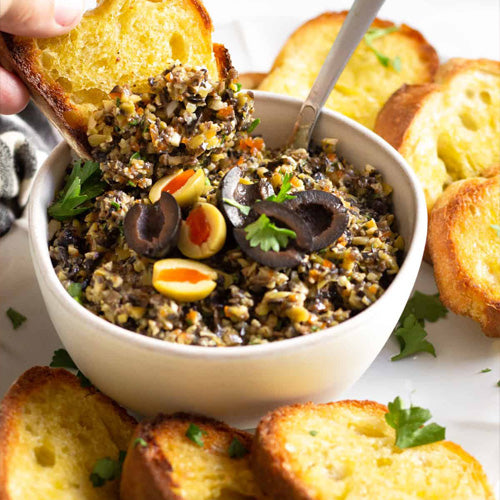 Olive Tapenade | Italian Recipe | Mediterranean Table