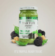 Truffle & Genovese Pesto Sauce, Jimmy Tartufi 180g Glass Jar