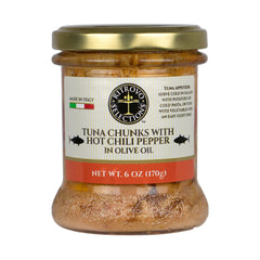 Tuna Chunks with Spicy Calabrian Red Pepper