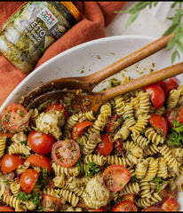 Wild Garlic Basil Pesto Green Pasta Sauce