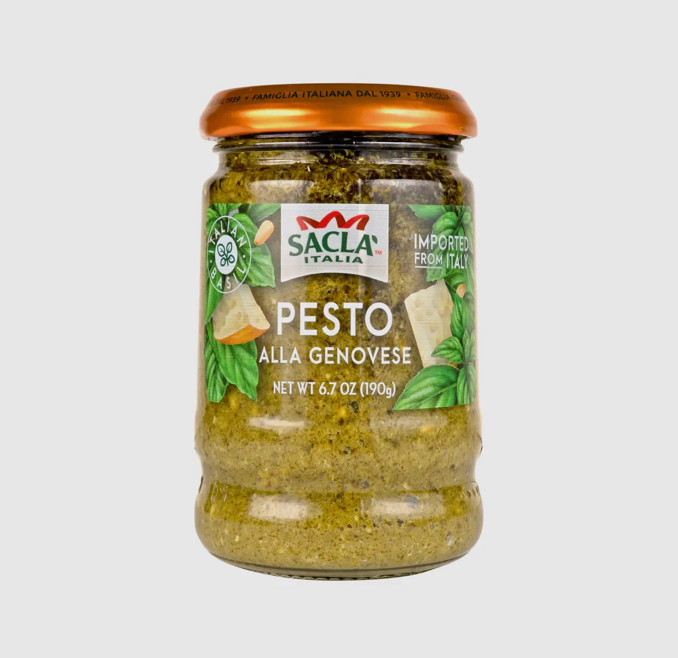 Pesto-Genovese Basil Green Pasta Sauce