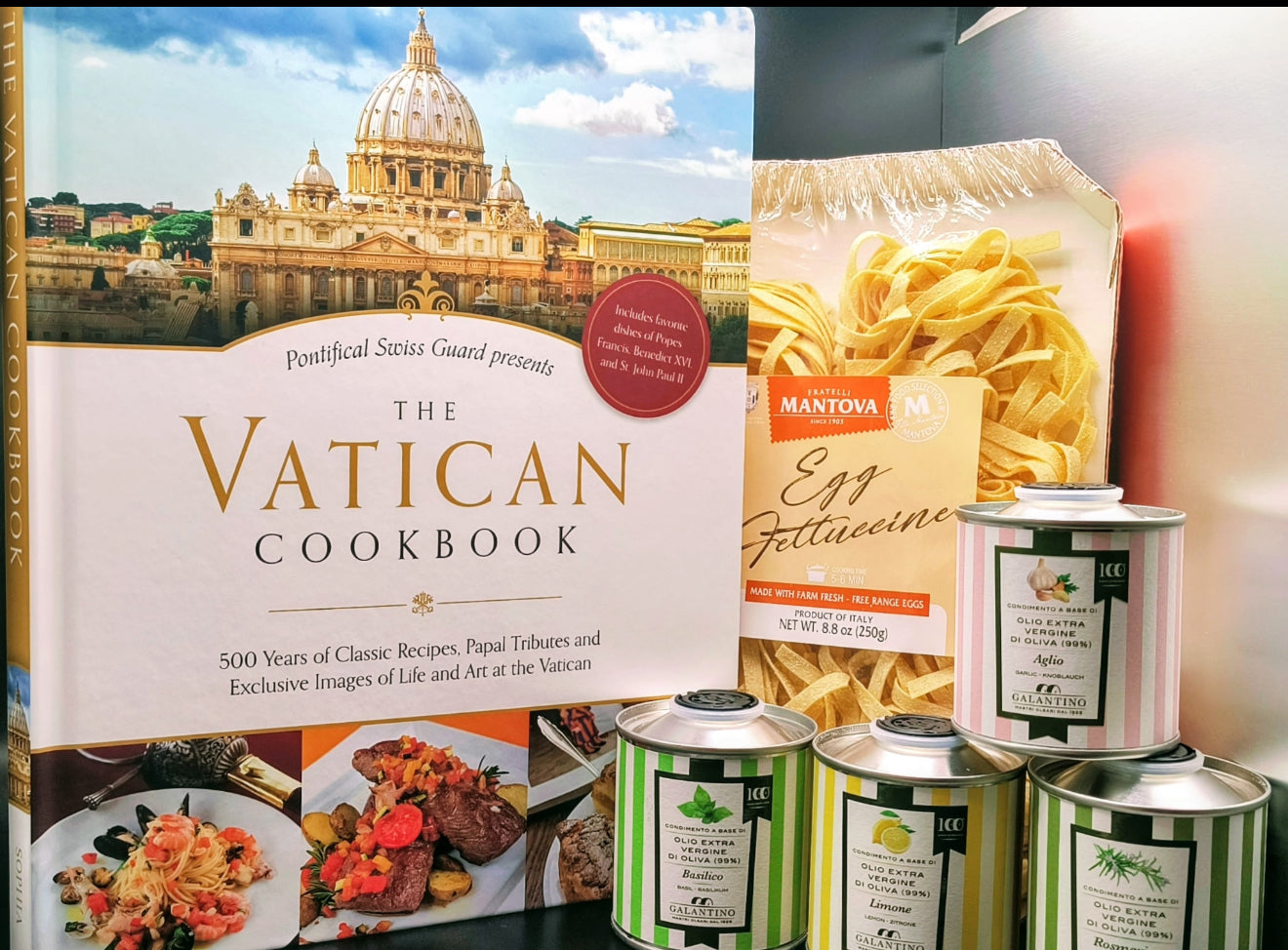 The Vatican Cookbook Gift Set