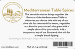 Spices-Mediterranean Table