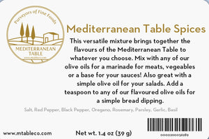 
                  
                    Spices-Mediterranean Table
                  
                