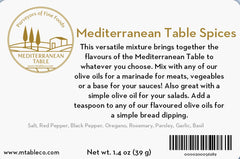 Spices-Mediterranean Table