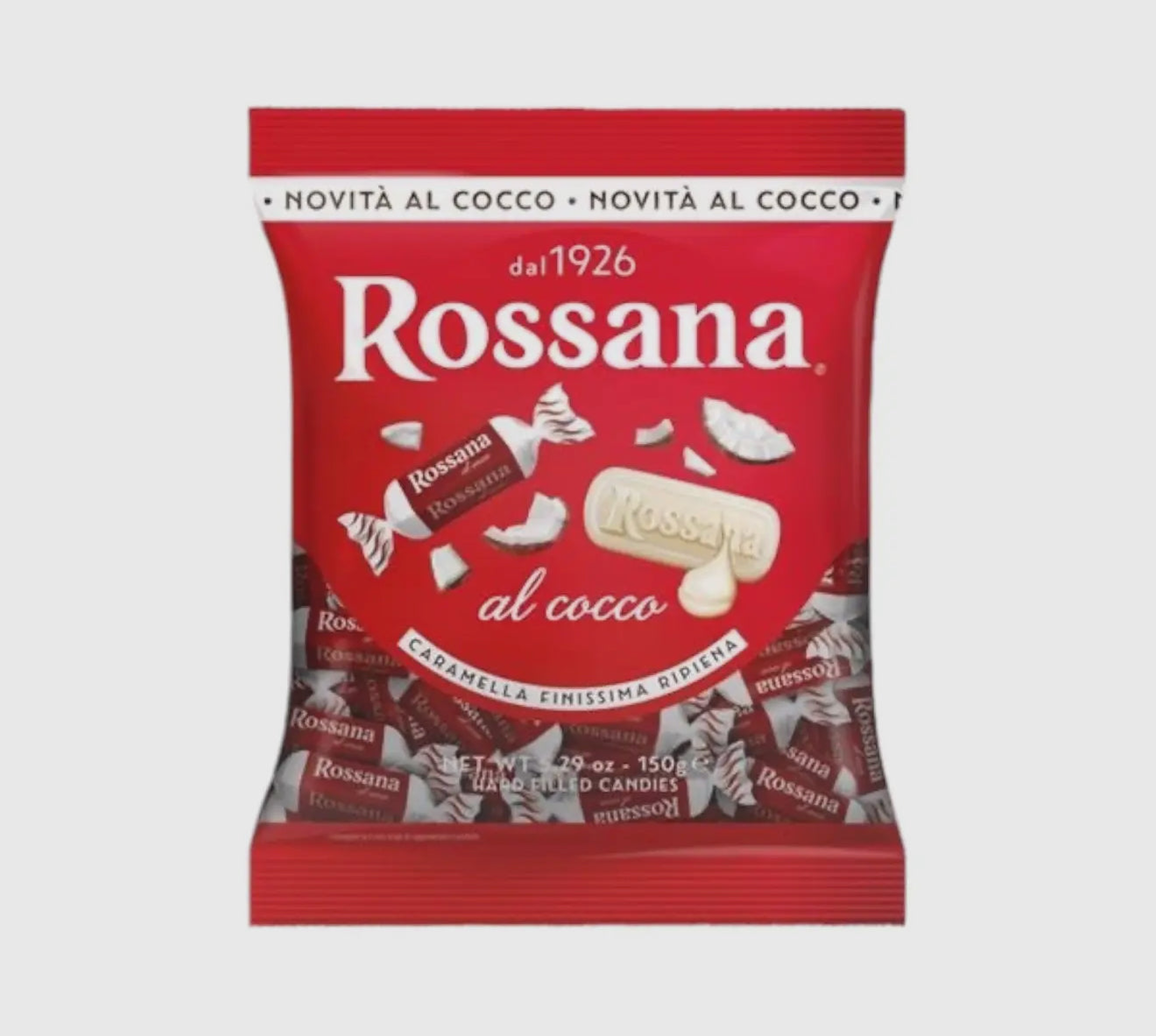 Rossana Candies Filled with Coconut Cream 150g