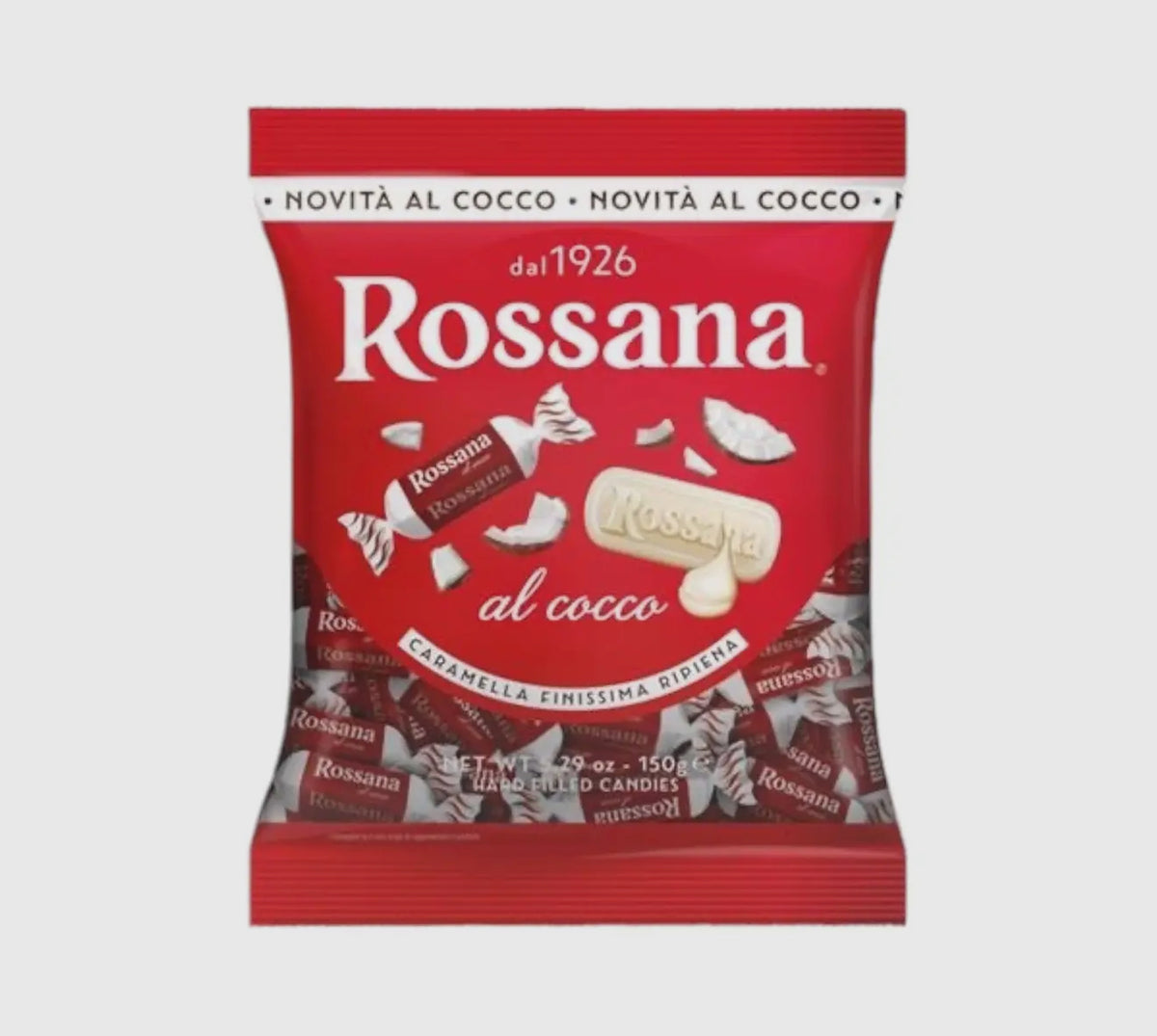 Rossana Candies Filled with Coconut Cream 150g