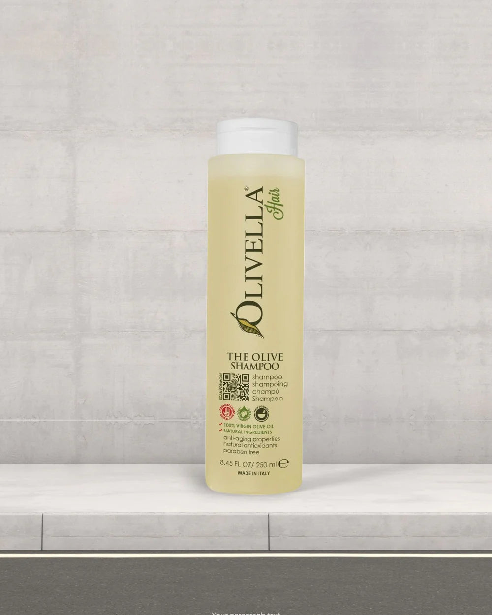 OLIVE OIL SHAMPOO 8.45 OZ