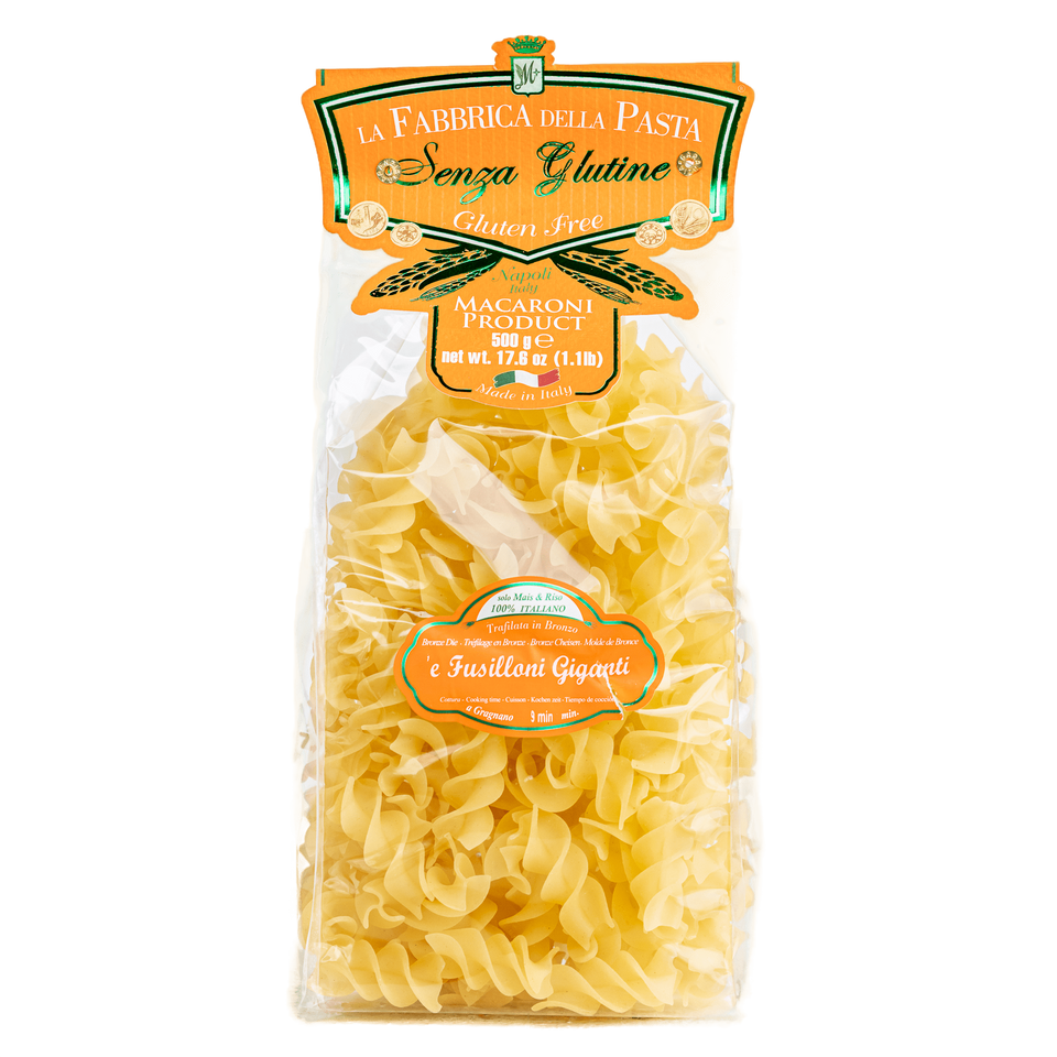 Gluten Free Fusilloni Giganti