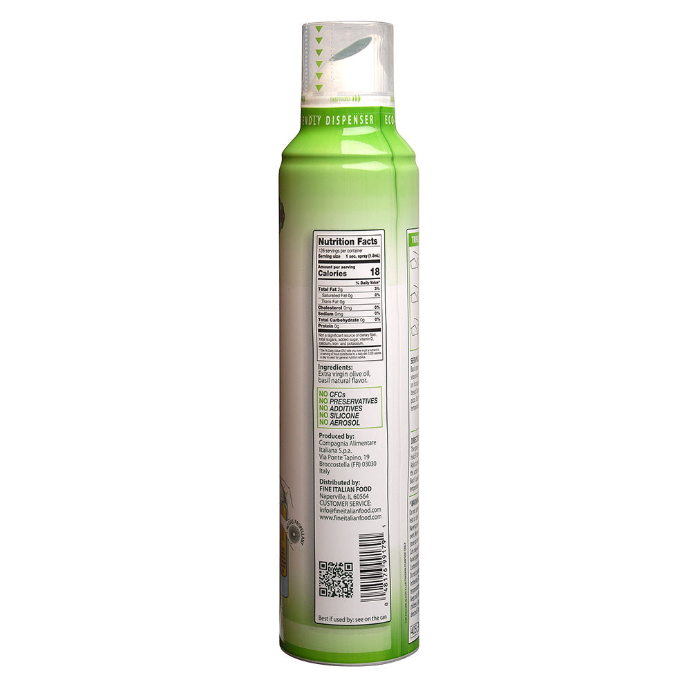 Basil Extra Virgin Olive Oil Spray, 8 oz.