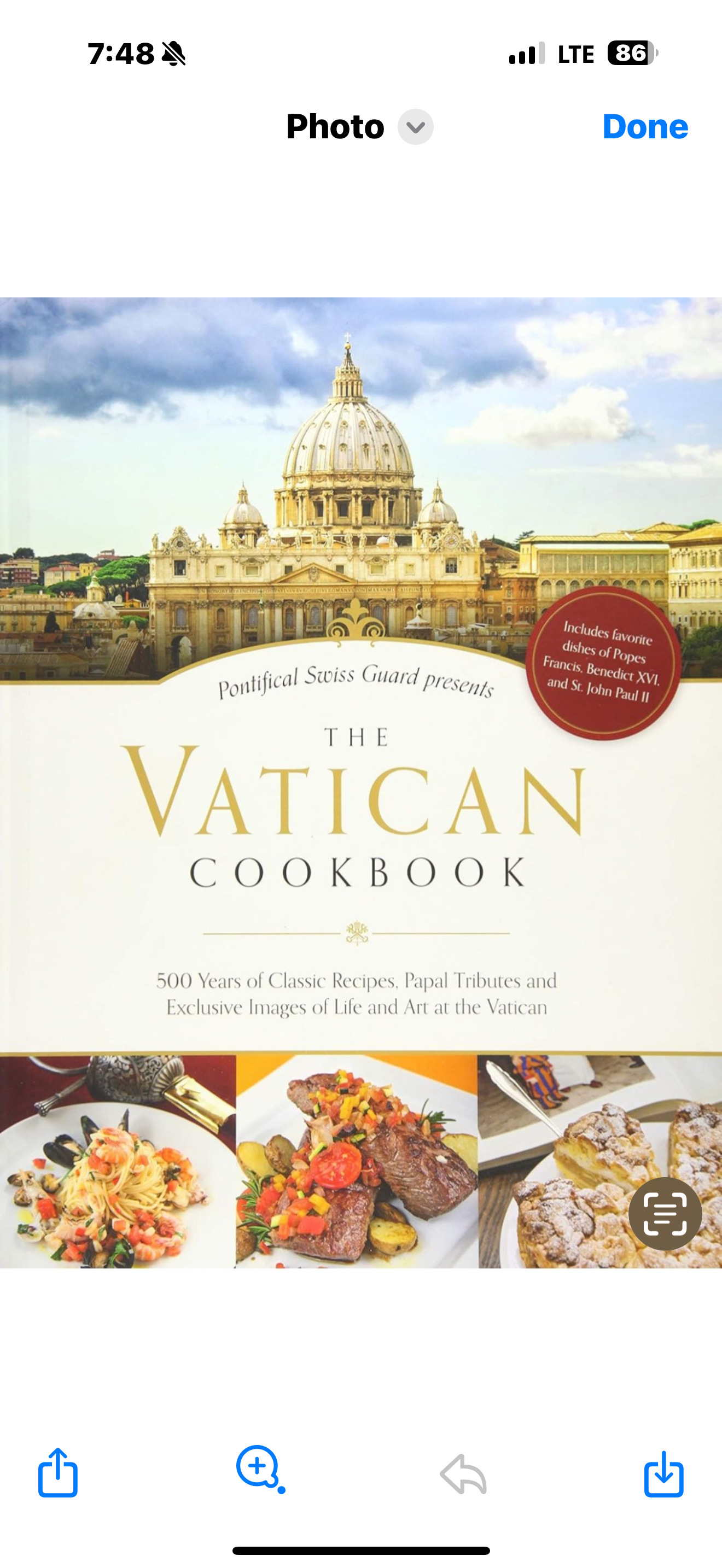 THE
VATICAN
COOKBOOK