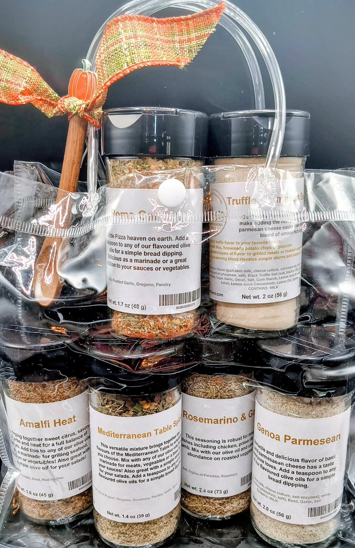 Mediterranean Table 6pc Spice Set