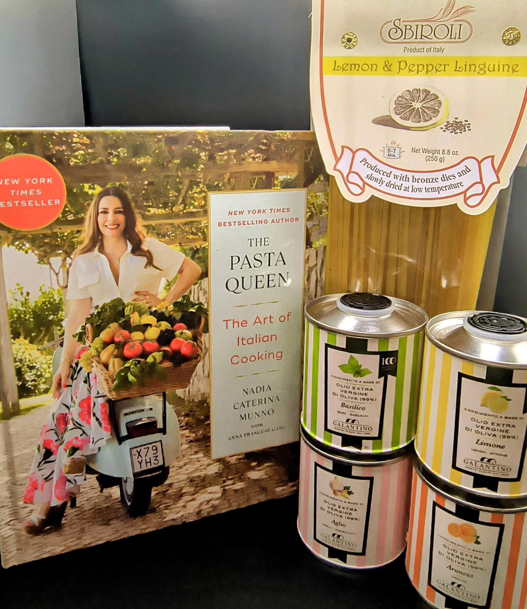 Pasta Queen Cookbook Gift Set