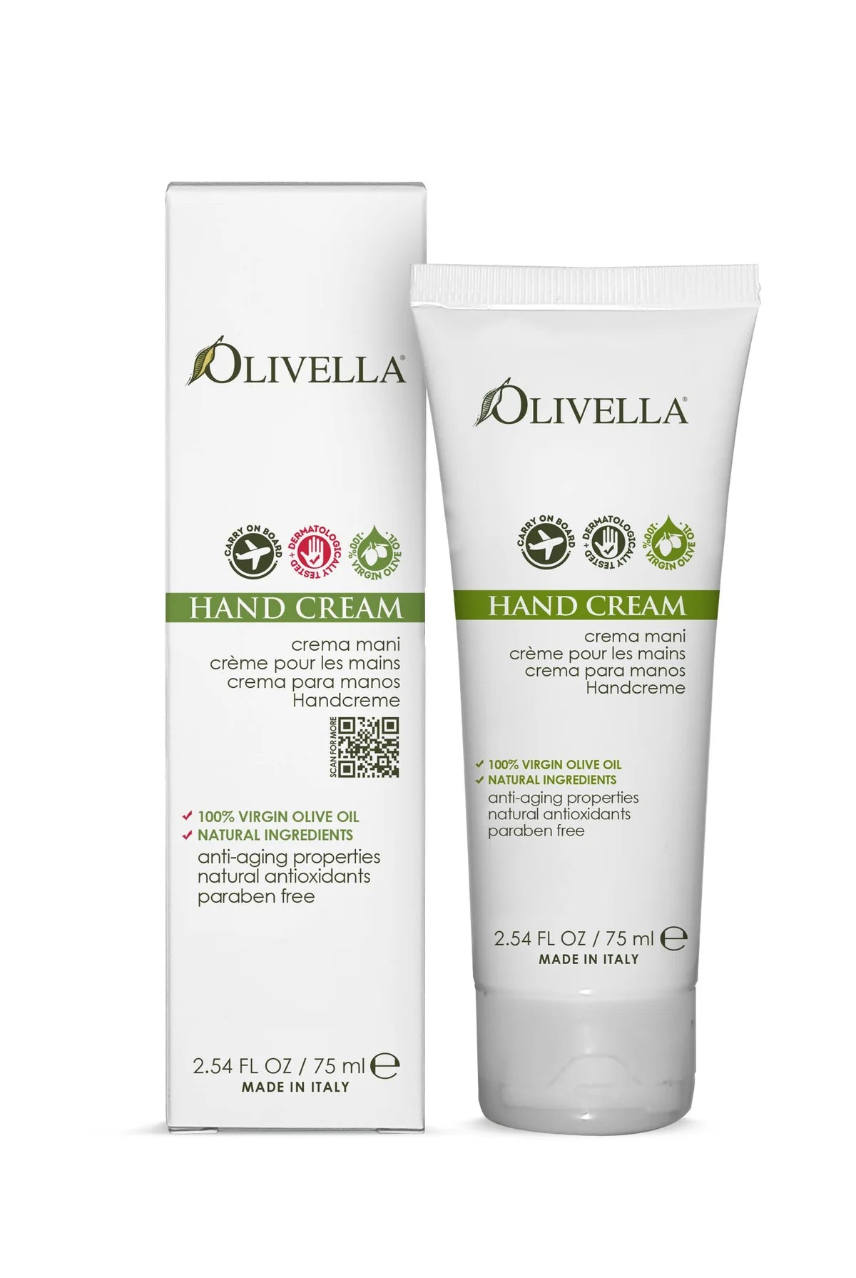 OLIVE OIL HAND CREAM 2.54 OZ