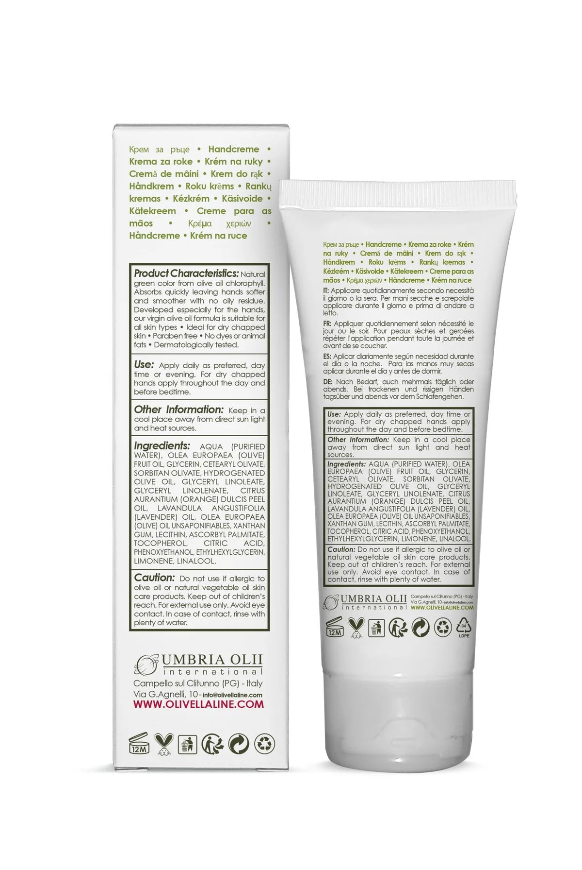 OLIVE OIL HAND CREAM 2.54 OZ