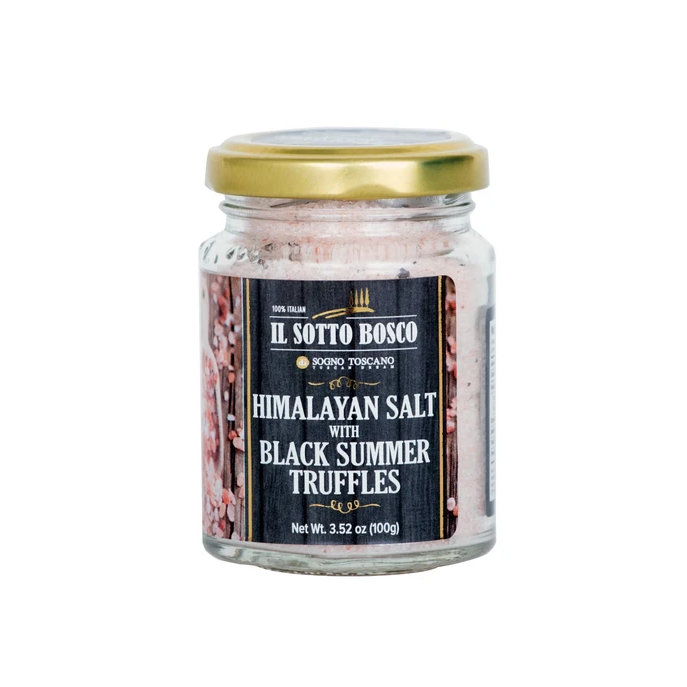 Himalayan Pink Salt with Black Truffles - Jar