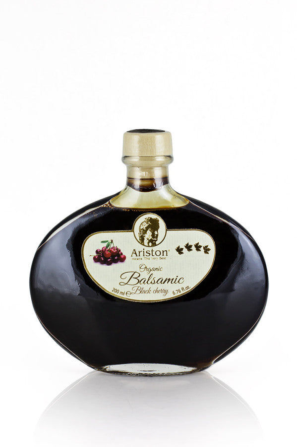 25 Year Aged Black Cherry 4-Leaf & Organic Balsamic Vinegar 6.76 fl oz